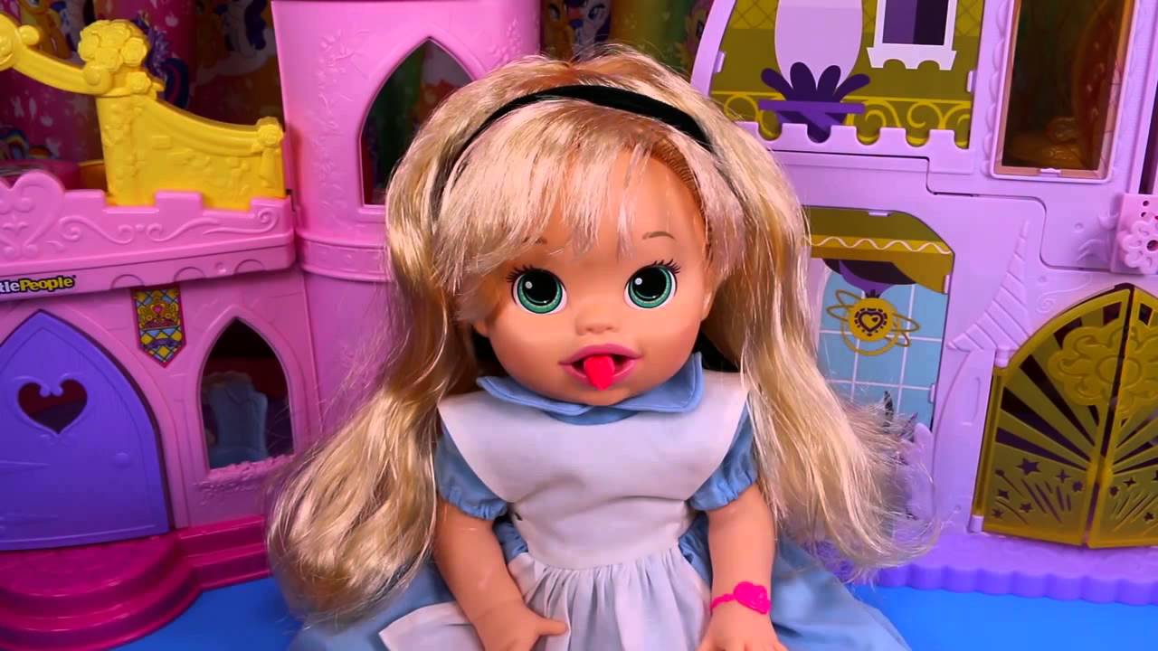 Alice in Wonderland Custom Baby Alive Doll Eats Play Doh Poops Surprises