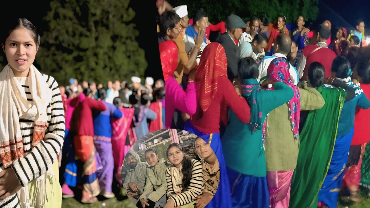 उत्तराखंड की संस्कृति झोडा चाचरी gaon ka Mela@KumaoniHillsvlogs  @DBaseravlog 