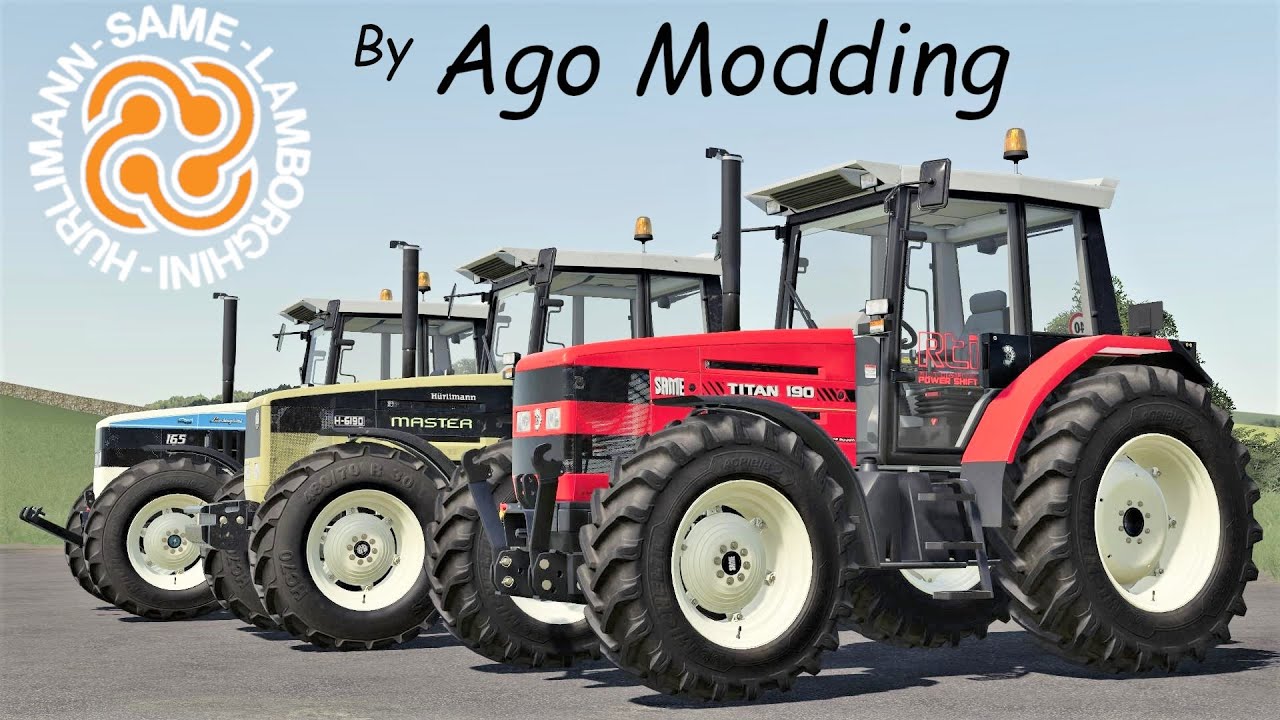 Farming Simulator 19 Presentazione SLH By Ago Modding - Pack 1 (Titan - Master - Racing)