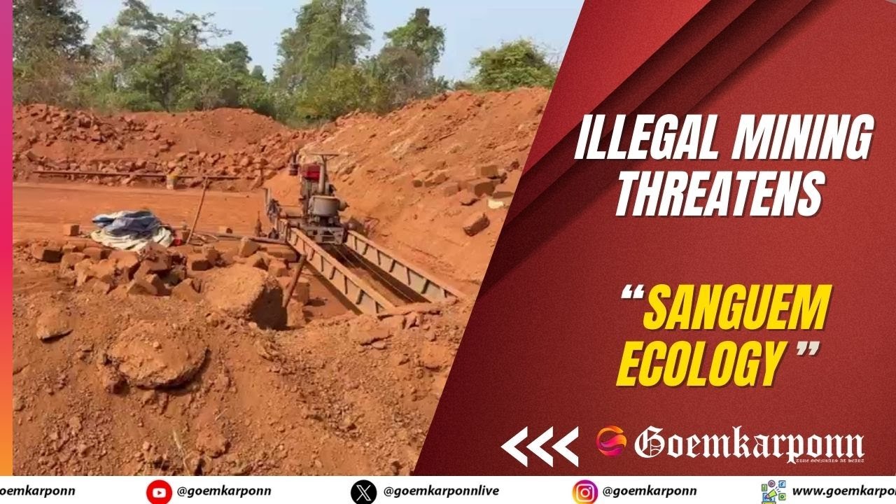 Illegal Laterite Mining Ravages Sanguem