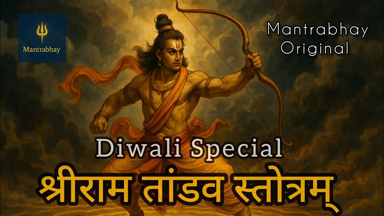 Shri Ram Tandav Stotram | Powerful Sanskrit Chant | Mantrabhay Official | Diwali 2025 Special
