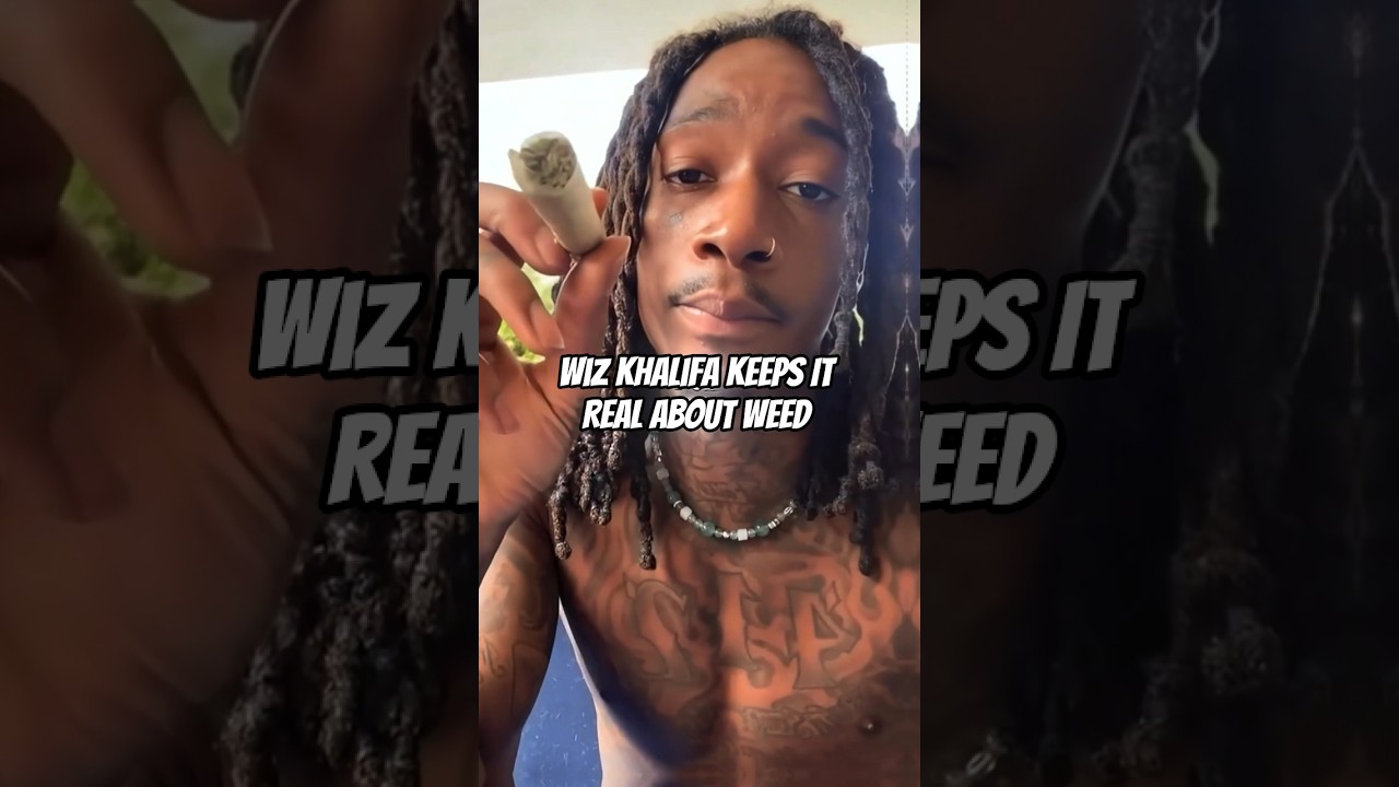 Wiz says loving weed is just normal 🌿 #shorts #shortsvideo #rappers #wizkhalifa