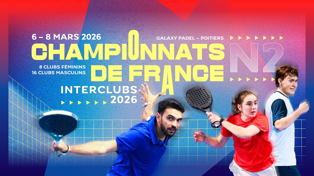1/4 et 1/2 - Piste 3 - Championnats de France 2026 - Interclubs Nationale 2