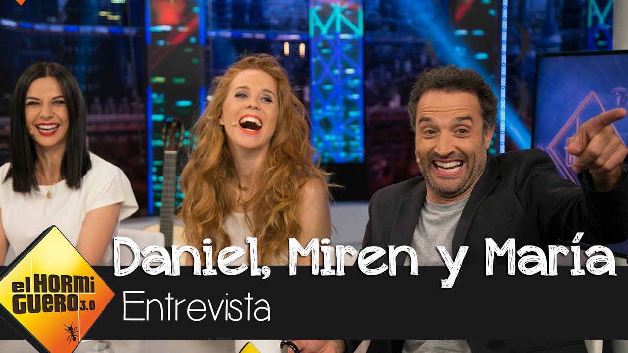 Daniel Guzmán, Miren Ibarguren y María Castro presentan su nueva obra en 'El Hormiguero'
