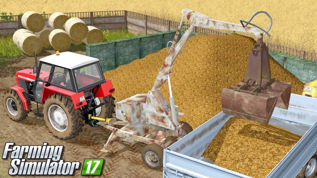 Załadunek obornika cyklopem - Farming Simulator 17 | #69