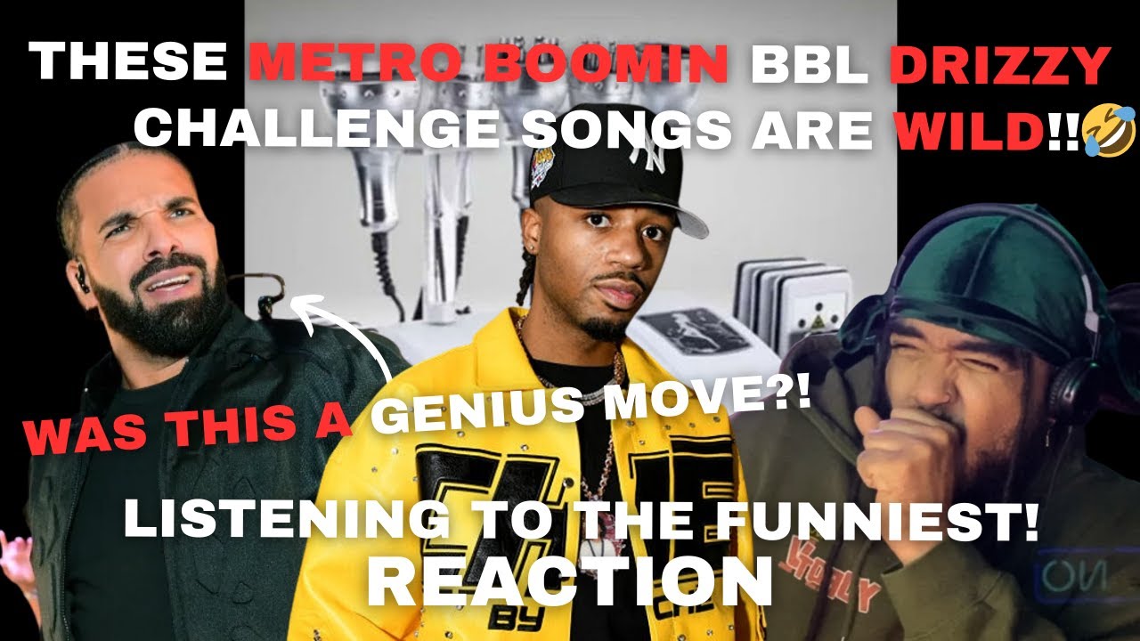 Genius Move? These Drake Disses Are Too FUNNY! Metro Boomin BBL Drizzy Challenge Songs Reaction