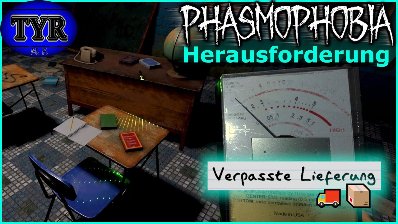 Verpasste Lieferung | Phasmophobia | Herausforderung 