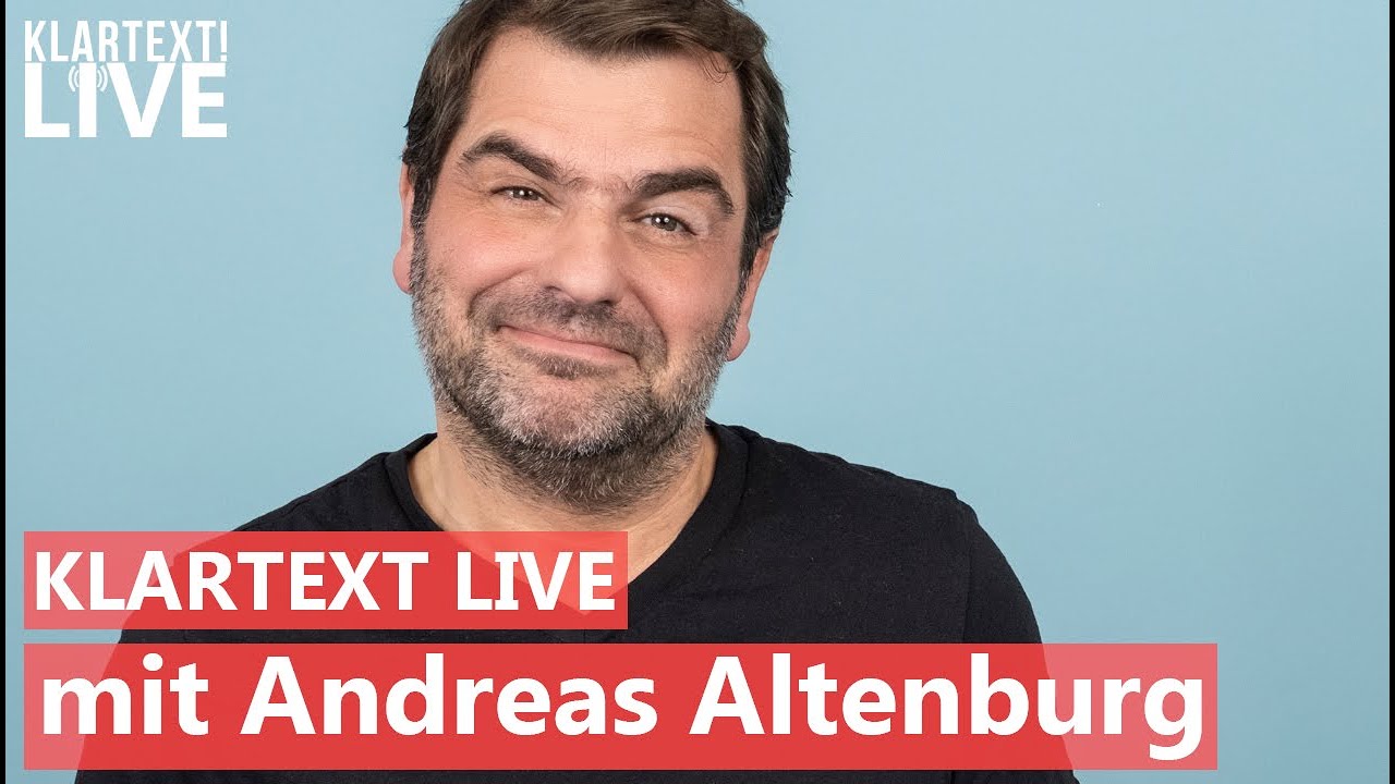 Klartext LIVE - mit Andreas Altenburg