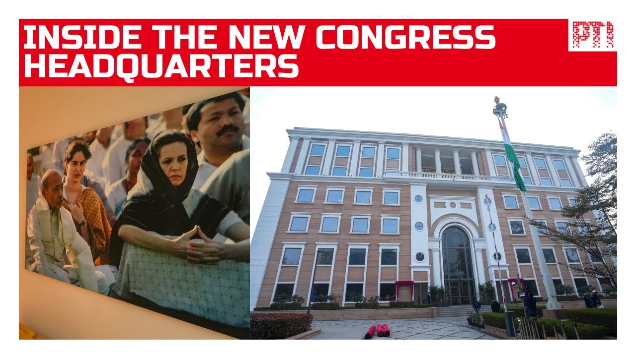 PTI Exclusive: Inside view of Indira Gandhi Bhawan, the Congress' new headquarters in Delhi