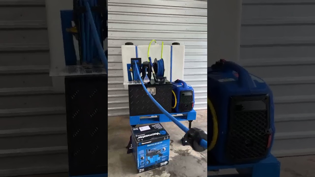 The BEST Mobile Detailing Setup For Vans & Truck Beds! 