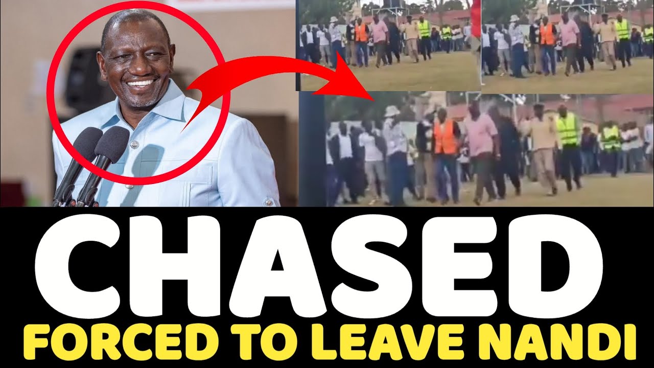 Total Shutdown In NANDI County - Ruto Watched In Disbelief as His UDA MPs and CSs CHASED - WANTAM!