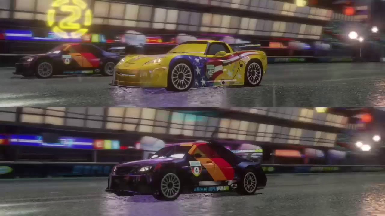 Cars 2 The Video Game | Jeff Gorvette Vs Max Schnell - Clearance Level 6 on the Squad Series |