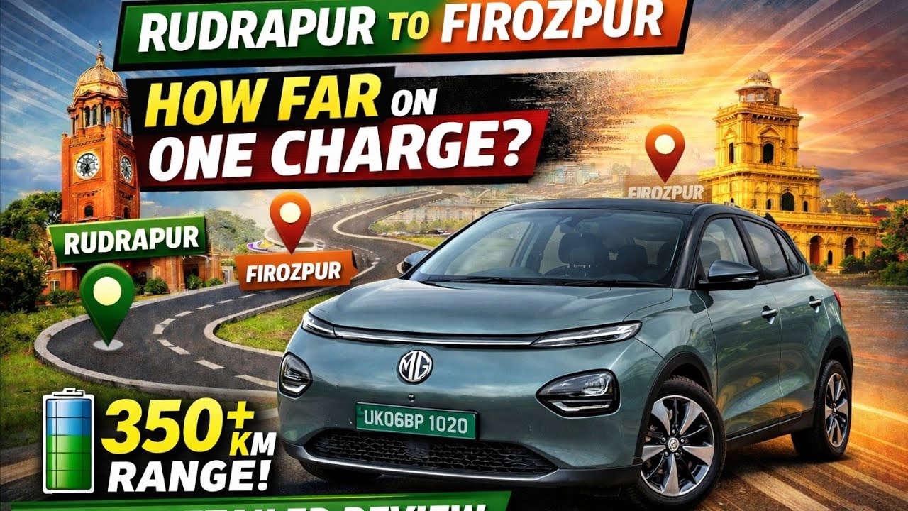 MG WINSOR EV Real Range Test – No Hype, Only Reality! Highway Driving