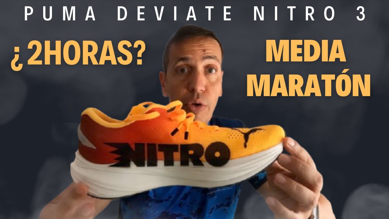 ¿PUMA DEVIATE NITRO 3 PARA una MEDIA MARATÓN en 2 HORAS?¿PLANTILLERAS?  #PREGUNTICAS 38