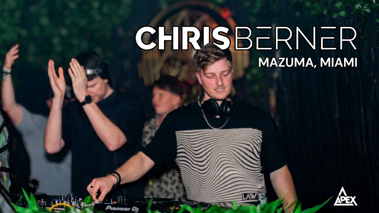 Chris Berner DJ Set | Simon Doty Warmup | Mazuma Miami | Melodic Progressive House & Techno (4K)