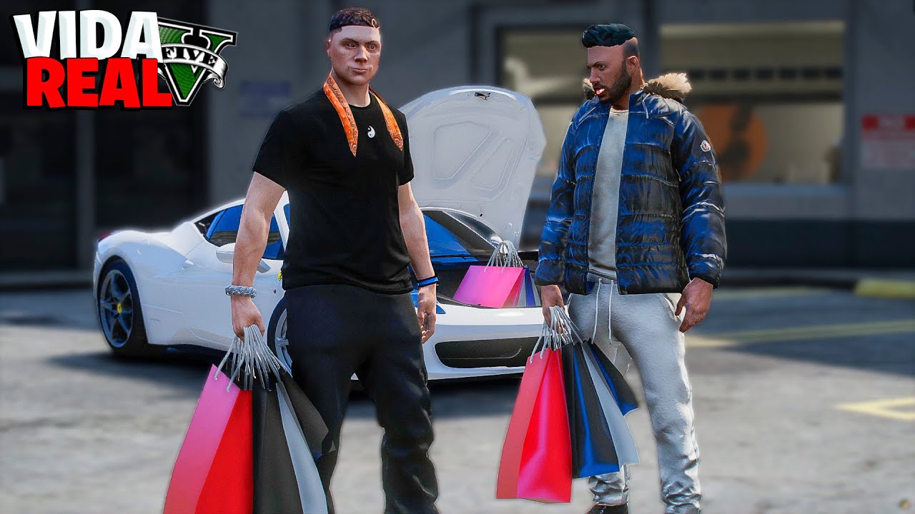 GTA V : VIDA REAL - UM MILIONÁRIO VEIO NA LOJA DE ROUPA E FEZ O INACREDITÁVEL! 🤑  - #52