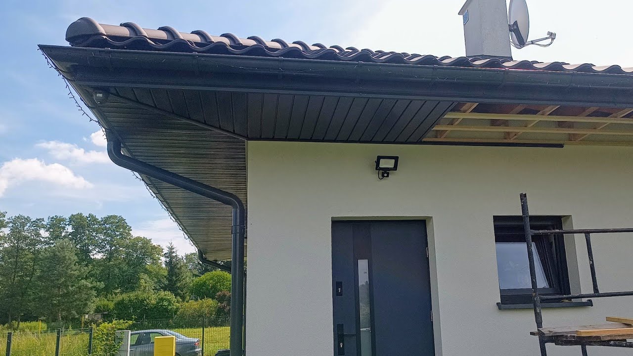 Podbitka Bryza antracyt  Dom parterowy Galia