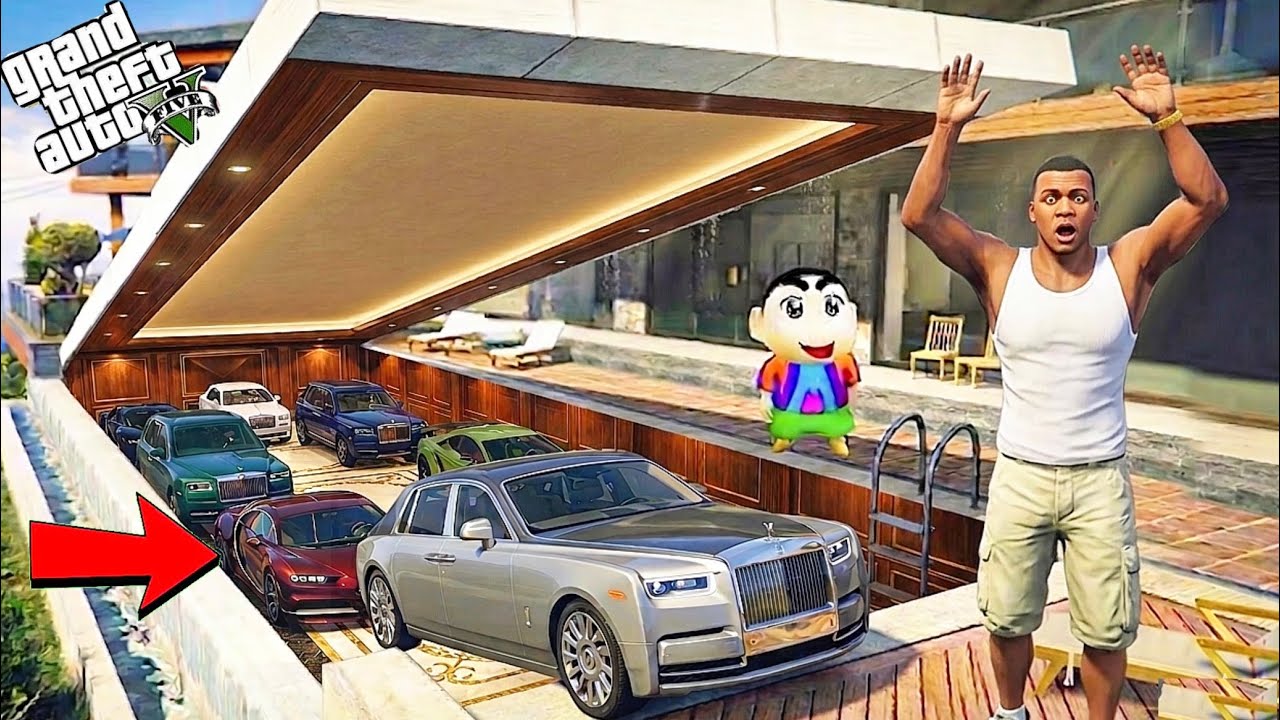 Franklin Found a SECRET Garage in His House 😱| GTA 5