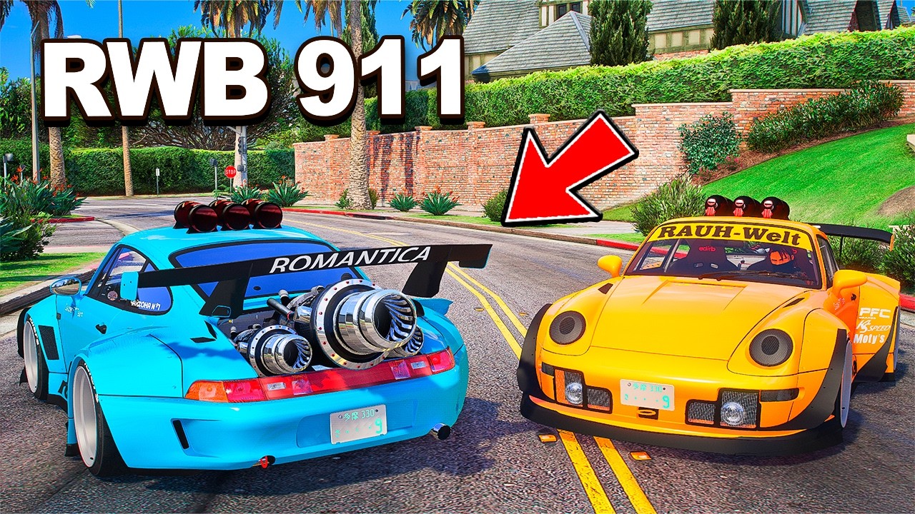 ME ROBARON mi nuevo Porshe RWB en GTA RP