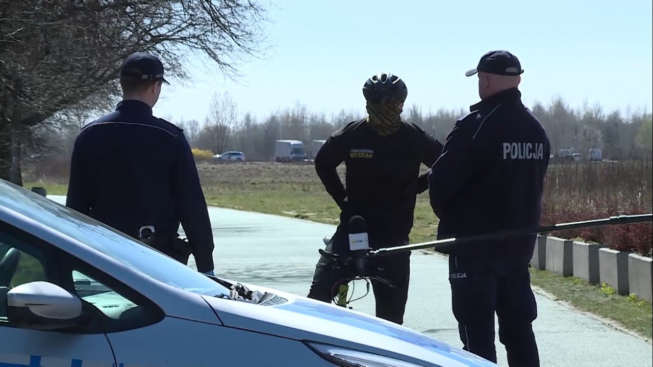 Zakazy i ograniczenia w związku z epidemią. Jak radzą sobie z nimi przechodnie i rowerzyści?