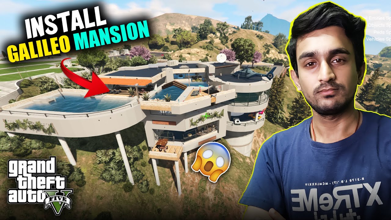 How to Install Galileo Michael Mansion in GTA 5 | How to Mod GTA 5 | Map Editor | GTA 5 Mods