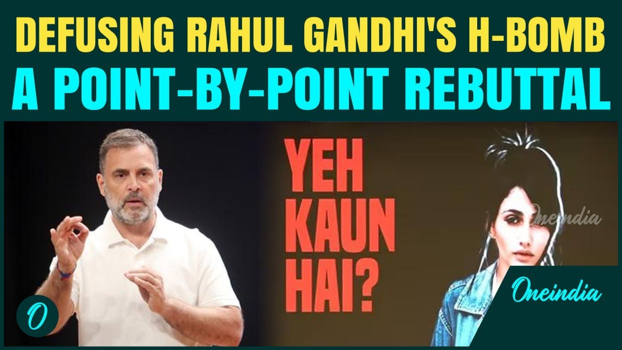 Rahul Gandhi&rsquo;s &lsquo;Vote Chori&rsquo; Drama EXPOSED:Gandhi&rsquo;s Rigging Claims CRUMBLE as Every Fact Falls Apart
