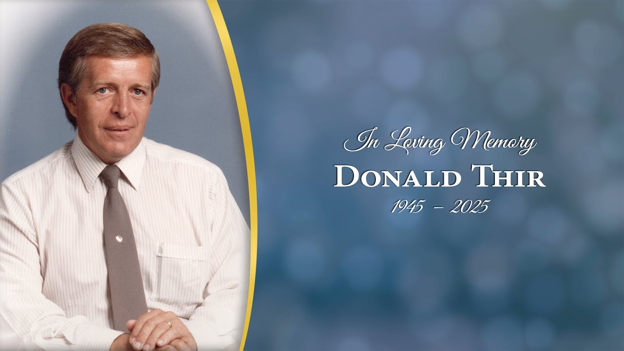 Donald Thir Funeral Service