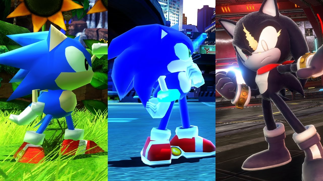 Sonic X Shadow Generations [Bonus Skins: Sonic Jam/Sonic Adventure/Terios] (No Commentary)