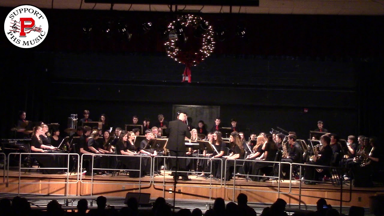 Portsmouth High School Symphonic Band: Brazilian Bell Carol (Winter Concert 2017)