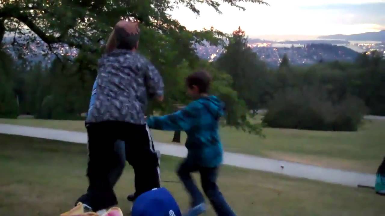 Funny family fight