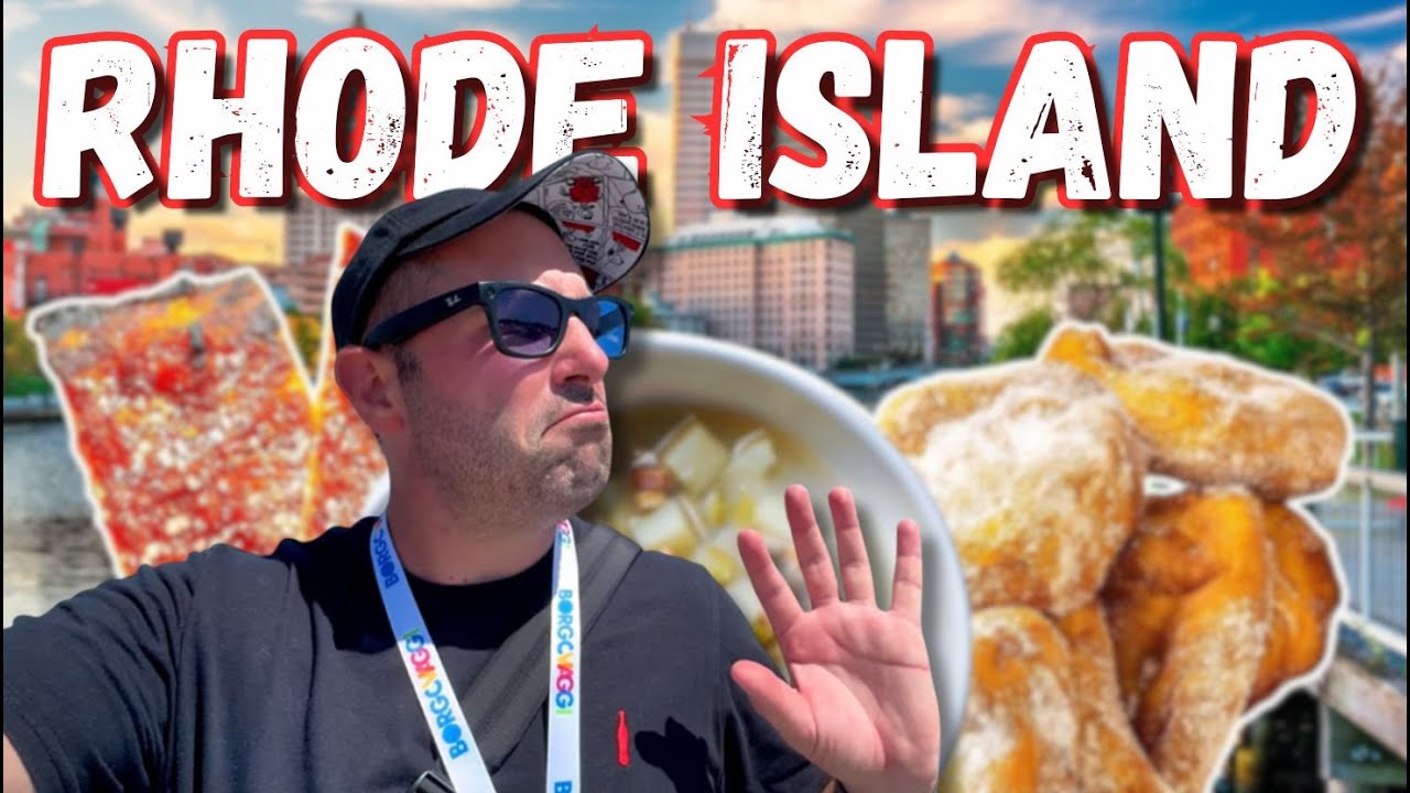 #20 - RHODE ISLAND: lo STATO più PICCOLO d’AMERICA… ma pieno di CIBO 🇺🇸🍴