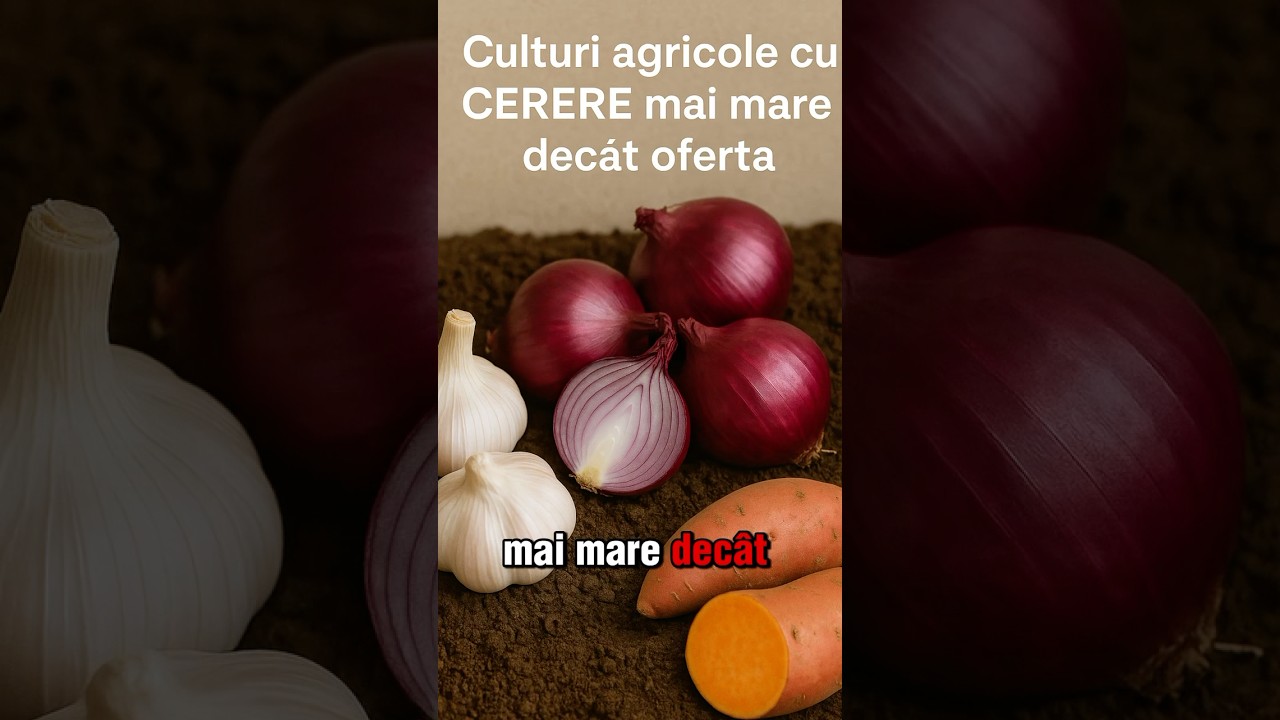 3 culturi cu cerere MAI MARE dec&acirc;t oferta &ndash; profit garantat!