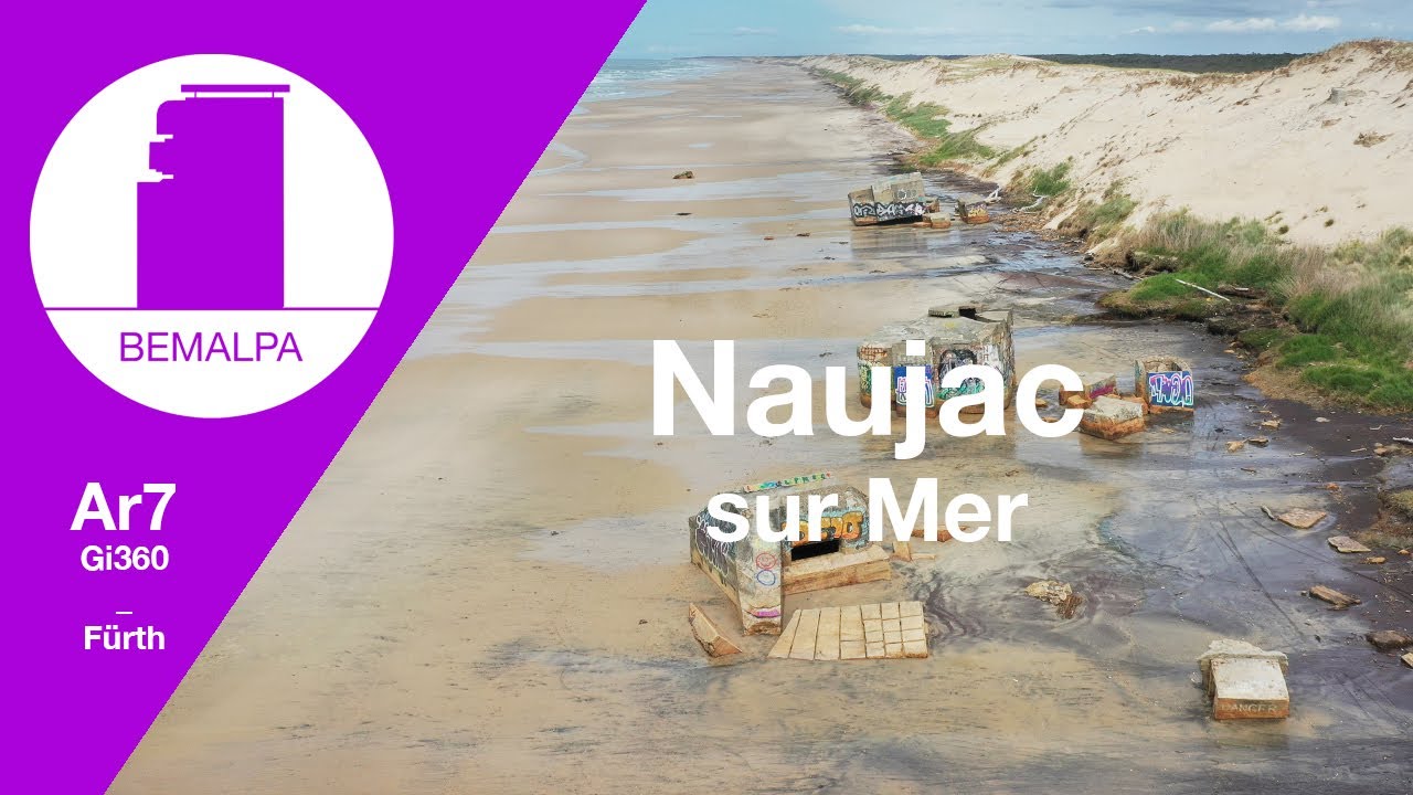 Bunkers Naujac-sur-Mer Gironde Mur Atlantique et blockhaus Atlantikwall