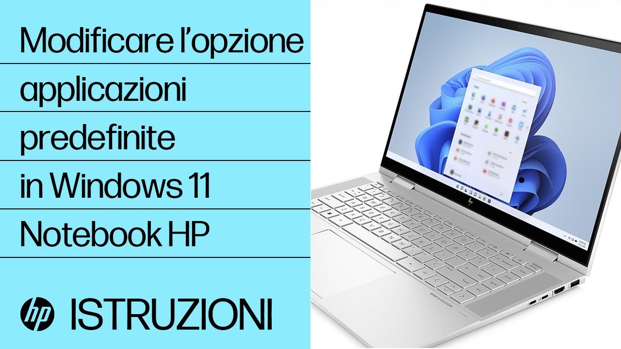 Come modificare le app predefinite in Windows 11 | Notebook HP | HP Support