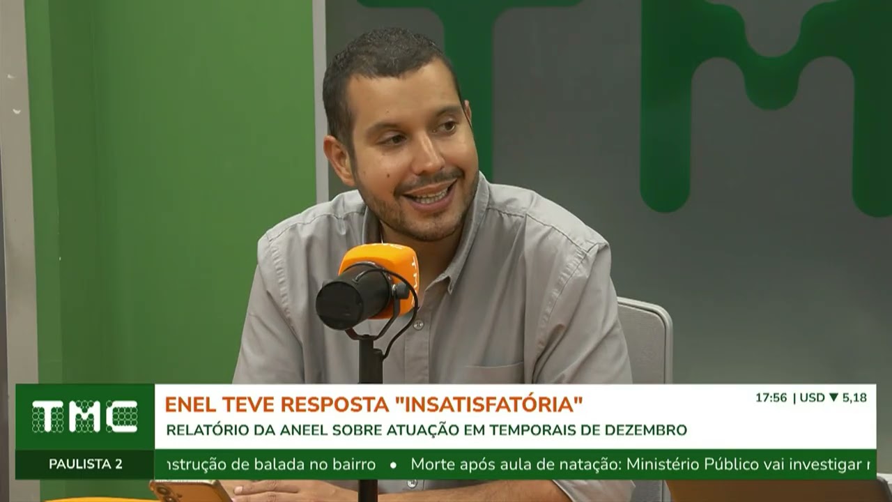 PREFEITO DE SP CONFIRMA &Agrave; TMC QUE QUER ENEL FORA DE S&Atilde;O PAULO
