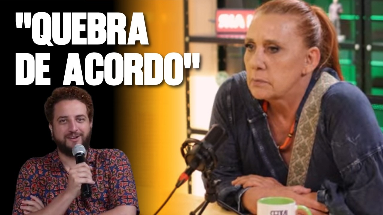 RITA CADILLAC DIZ QUE DEIXOU PODCAST POR FALTA DE RESPEITO