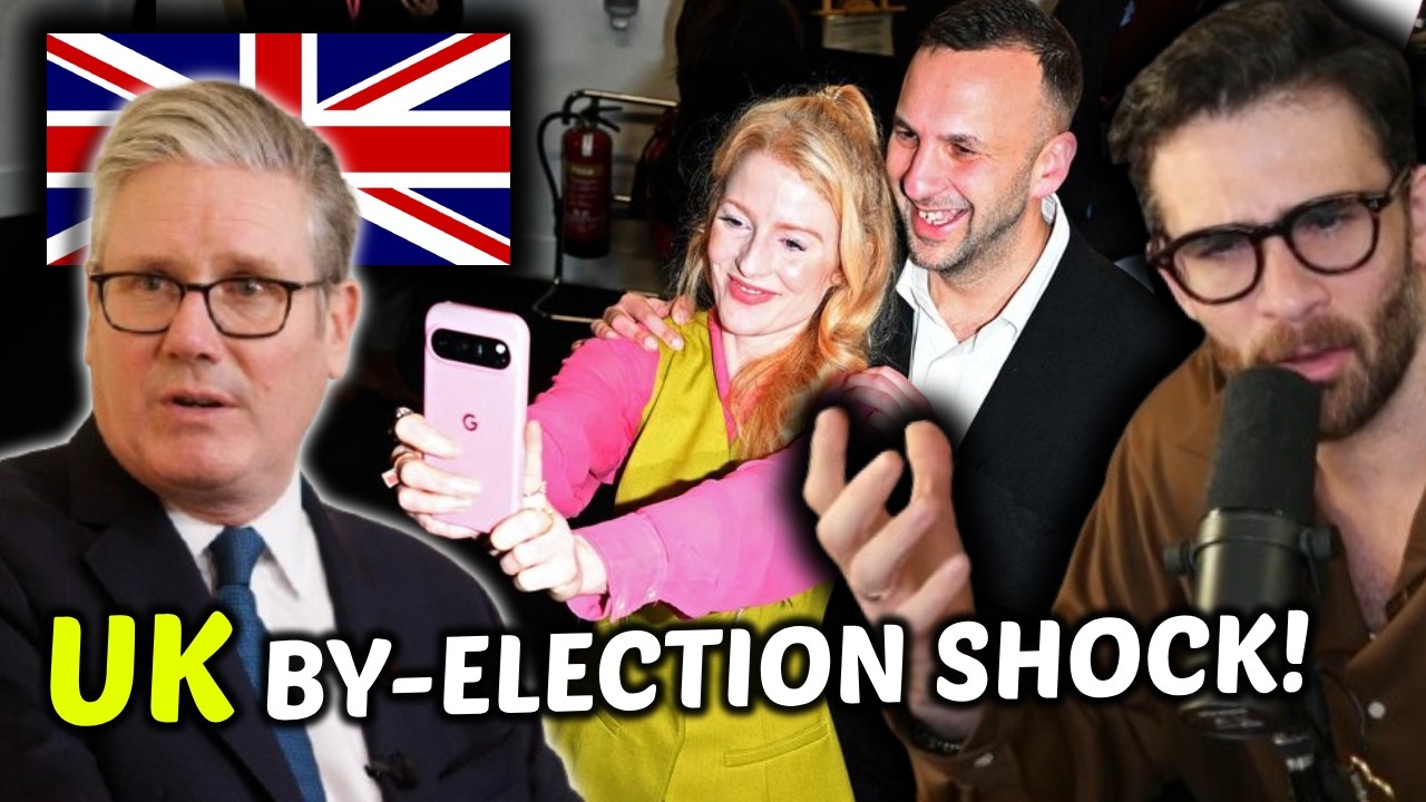 Major Blow to Keir Starmer After Green Party Win  UK BY  ELECTION  HasanAbi Reacts