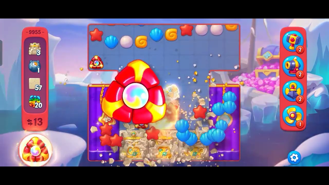 Fishdom playrix games HARD LEVEL 9955