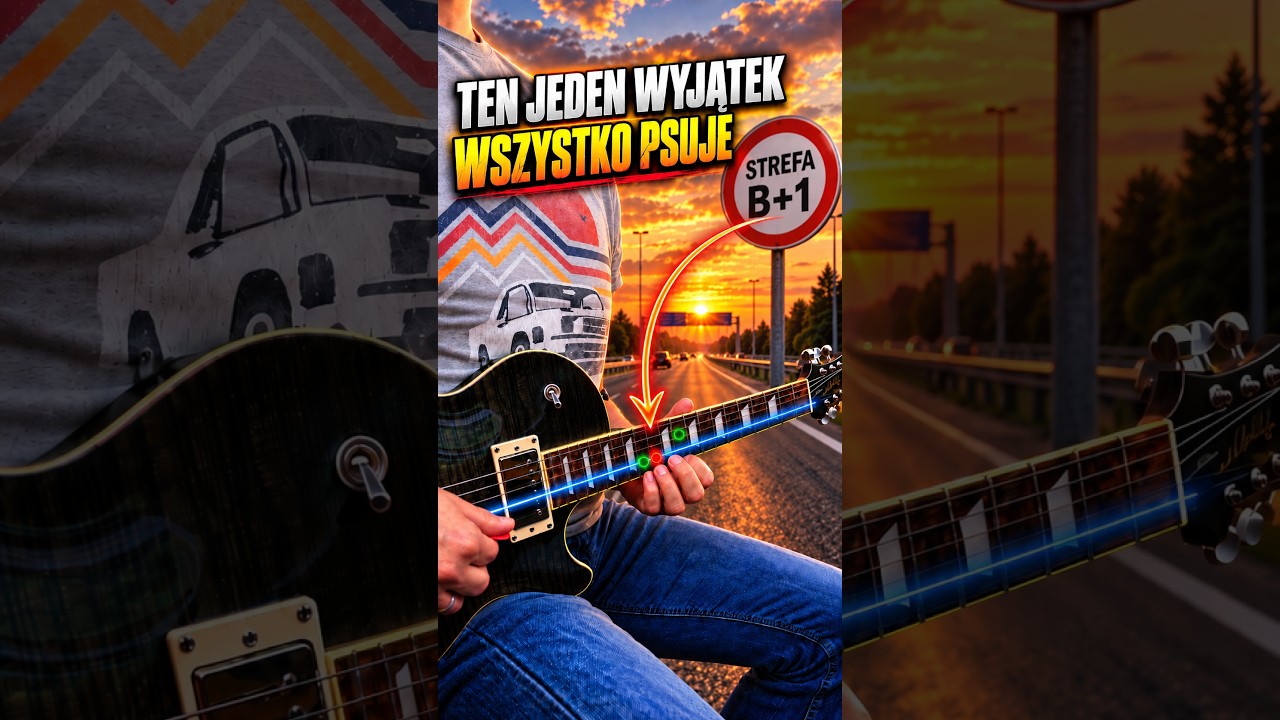 Strefa B plus 1 - Każdy początkujący gitarzysta musi to znać!