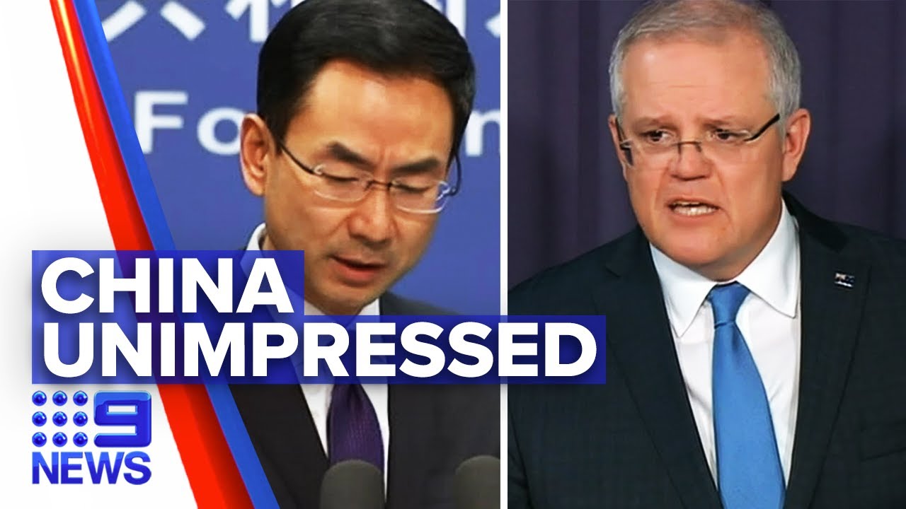 Coronavirus: China dissatisfied over Australia&rsquo;s call for COVID investigation | Nine News Australia