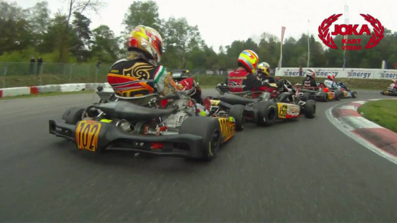ONBOARD CAMERA CRASHES KZ1/2 - WSK GENK 2010