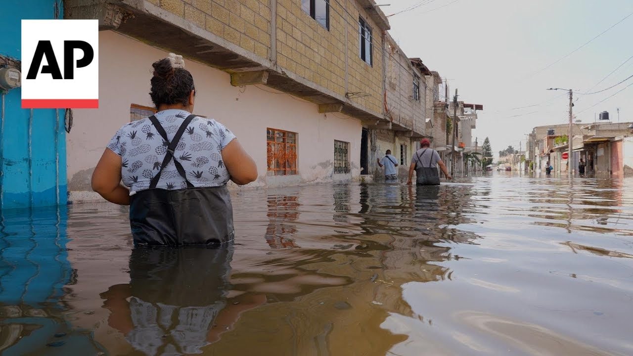 Mexico's Chalco residents anxious after living in black sewage water for over a month