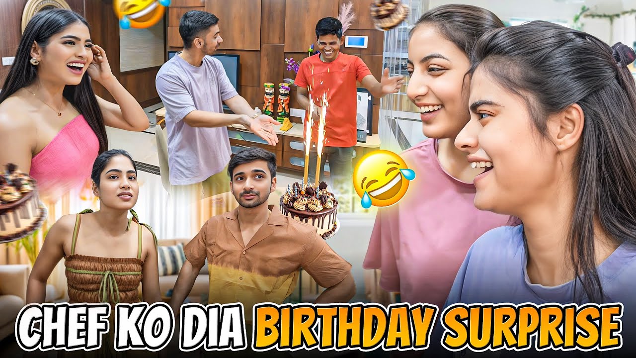 Chef ko dia birthday surprise