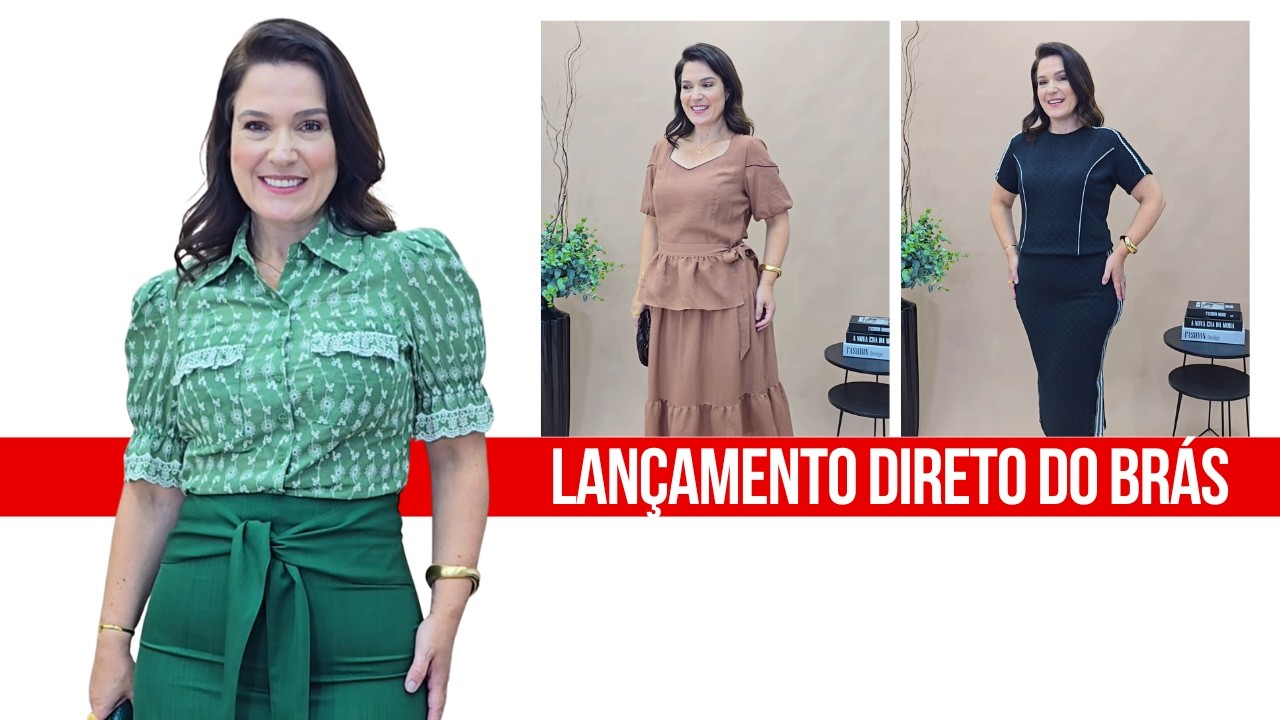 Lançamento Direto do Brás | Moda Cristã Feminina do 38 ao 50 - LUCIANA PAIS