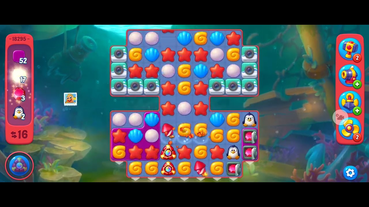 Fishdom Lv18295 (フィッシュダム　レベル18295)