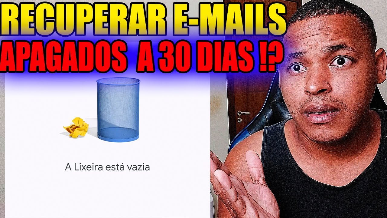 Como recuperar e-mail excluídos da lixeira do gmail 🪄VÍDEO ATUALIZADO 2025