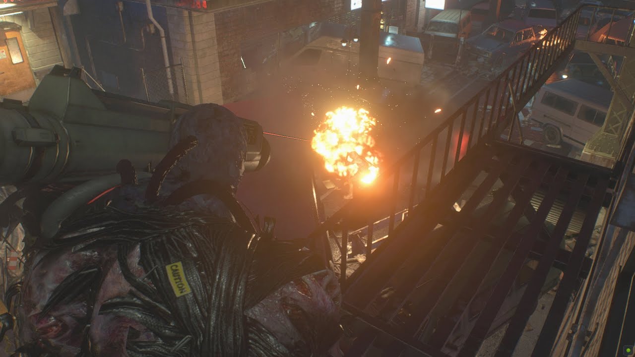 Resident Evil 3 Director's Cut Part 2 - Fighting Nemesis With Extended Map