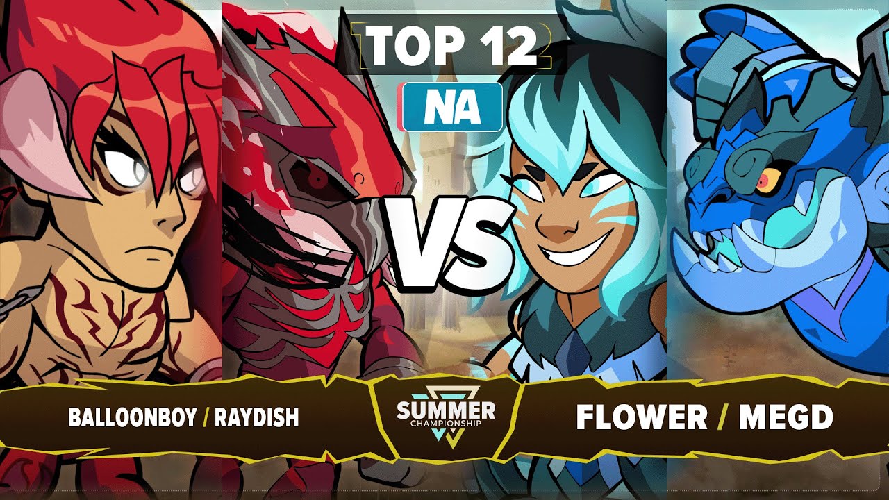BalloonBoy & Raydish vs megD & Flower - Top 12 - Summer Championship 2025 - NA 2v2