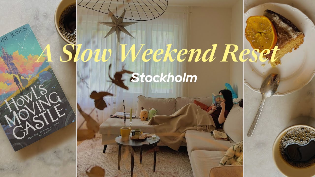 A Slow Weekend Reset in Stockholm | Grocery Haul, Vegetarian Dinner & Cozy Night In My 30s