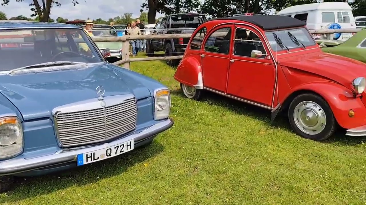Oldtimer - Youngtimer und US Car Treffen Travethal 09.06.25 Teil 1/2